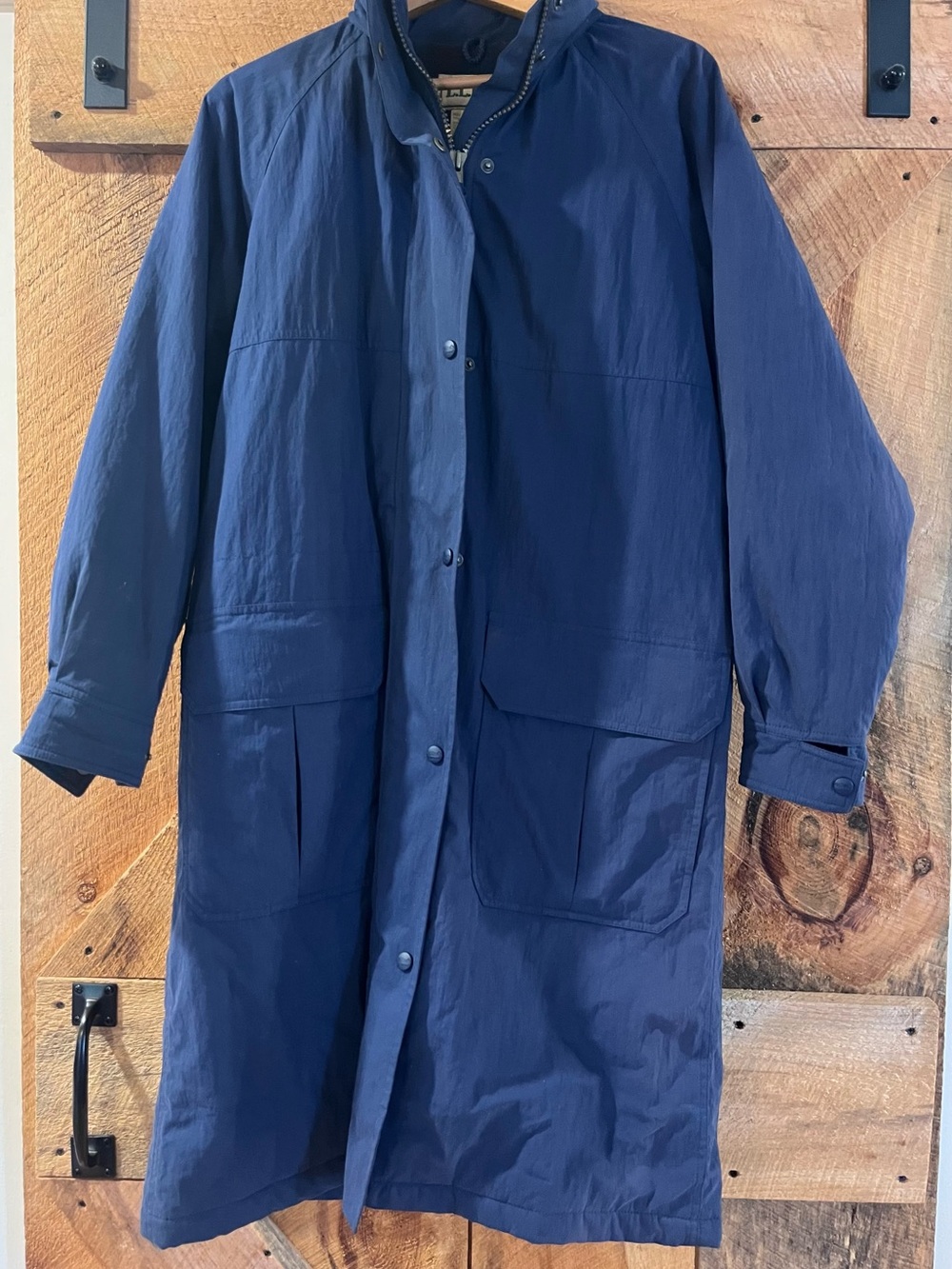 Vintage L.L. Bean Plaid Lambswool Lined Insulated Winter Parka Jacket